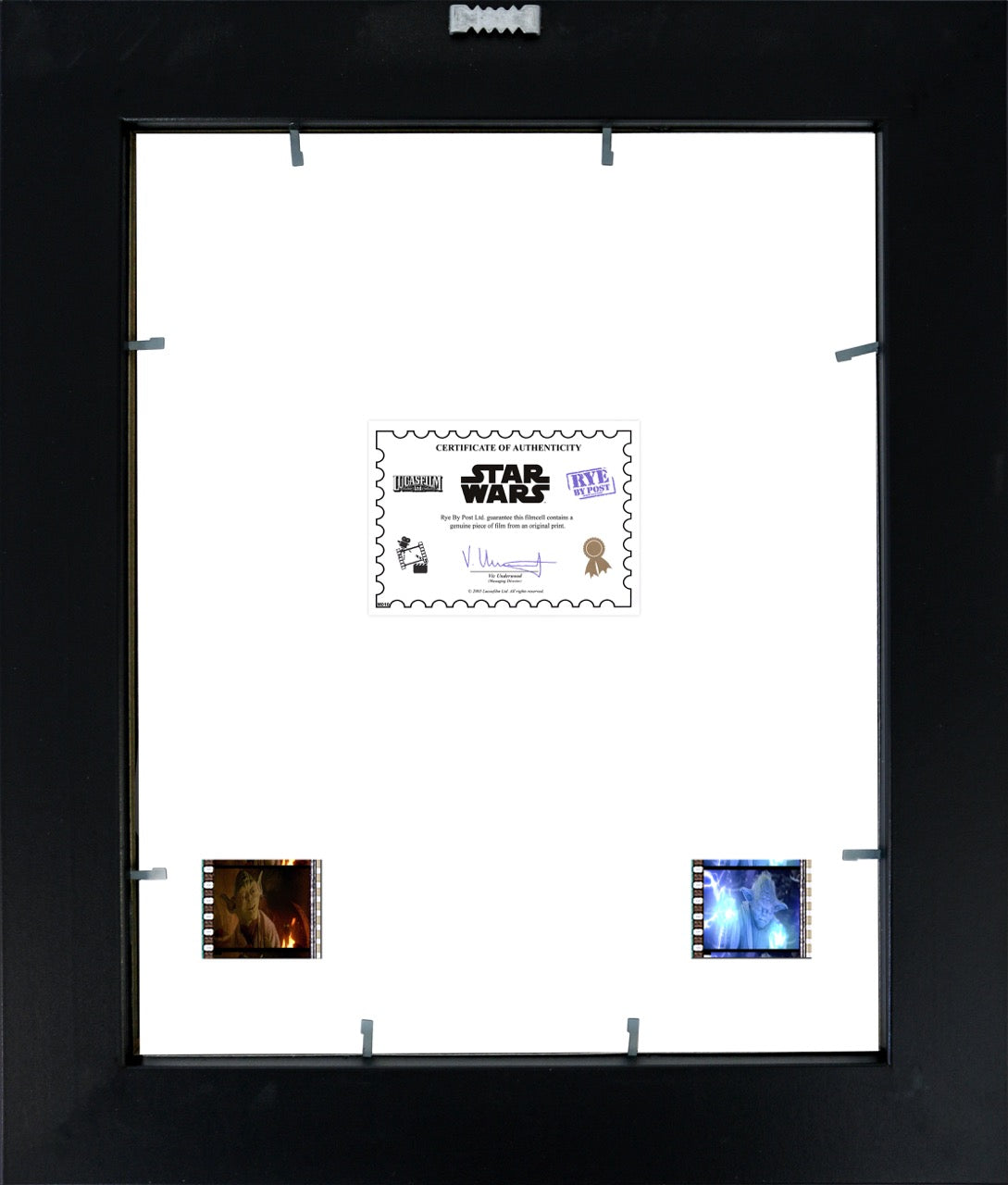 Star Wars (Yoda Grand Master Jedi) Limited Edition Single FilmCells Presentation SW271IW